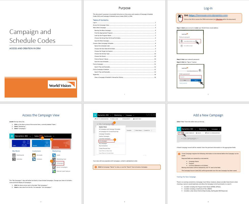 Procedures Preview